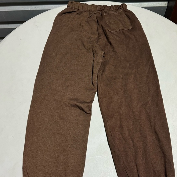 NEW BOY’S LIE BROWN SWEATPANTS SZ MEDIUM M - Picture 4 of 4